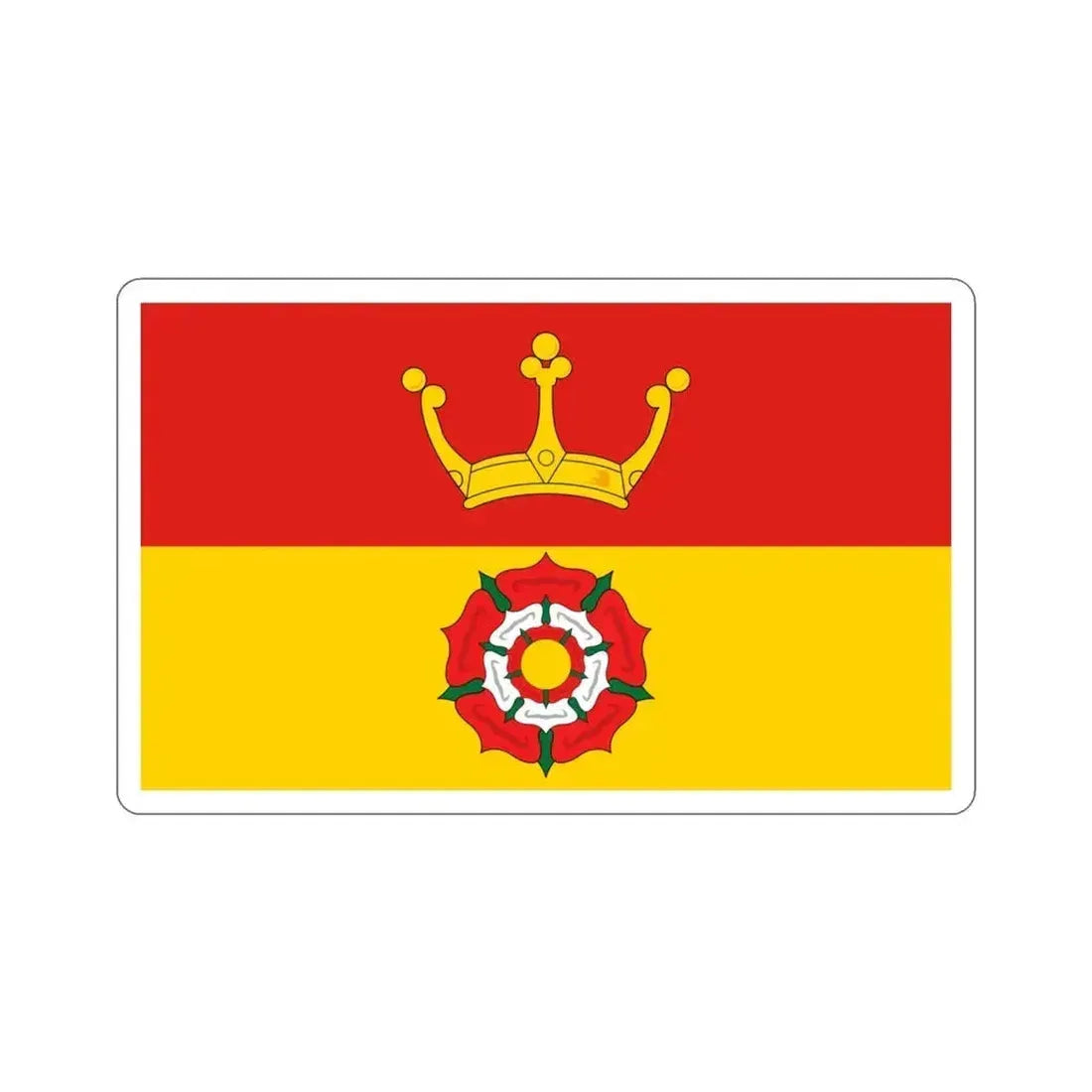 Flag of Hampshire UK STICKER Vinyl Die-Cut Decal 3 Inch - The Sticker Space