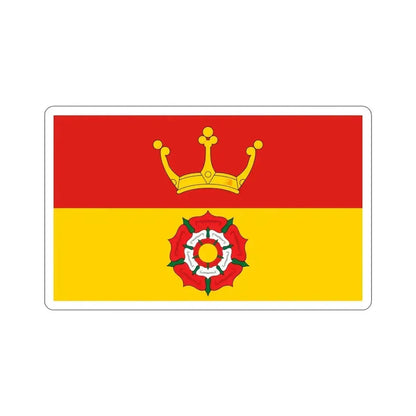Flag of Hampshire UK STICKER Vinyl Die-Cut Decal 4 Inch - The Sticker Space