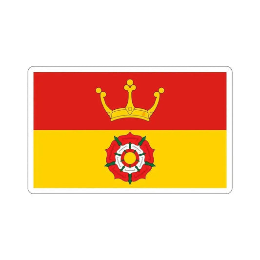 Flag of Hampshire UK STICKER Vinyl Die-Cut Decal 6 Inch - The Sticker Space