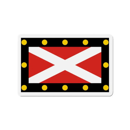 Flag of Hampton Poyle UK - Refrigerator Magnet 2 Inch - The Sticker Space