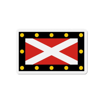 Flag of Hampton Poyle UK - Refrigerator Magnet 5 Inch - The Sticker Space