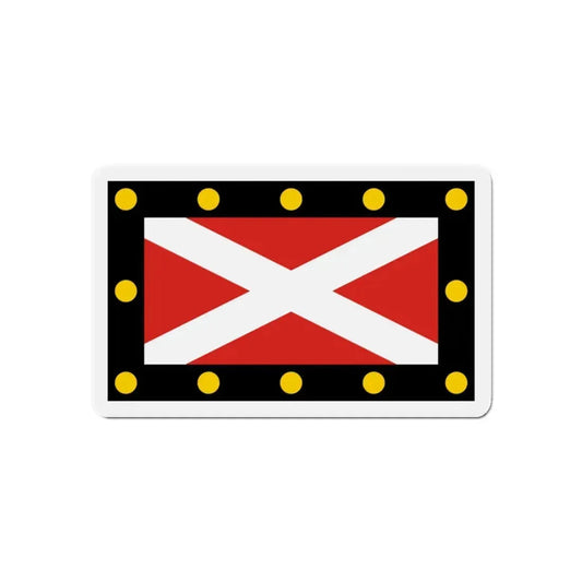 Flag of Hampton Poyle UK - Refrigerator Magnet 6 Inch - The Sticker Space