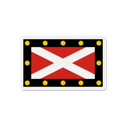 Flag of Hampton Poyle UK - Refrigerator Magnet - The Sticker Space
