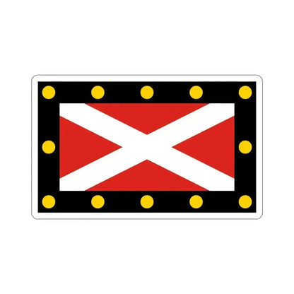 Flag of Hampton Poyle UK STICKER Vinyl Die-Cut Decal 4 Inch - The Sticker Space