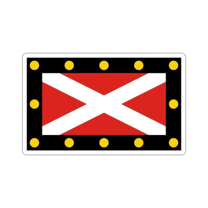 Flag of Hampton Poyle UK STICKER Vinyl Die-Cut Decal 5 Inch - The Sticker Space