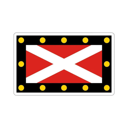 Flag of Hampton Poyle UK STICKER Vinyl Die-Cut Decal 6 Inch - The Sticker Space