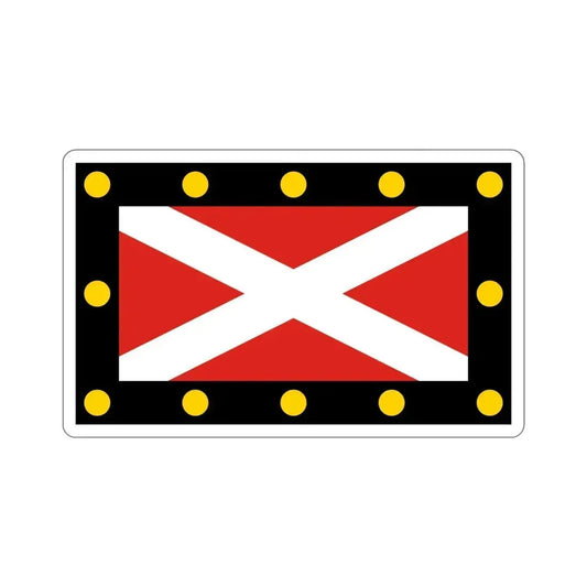 Flag of Hampton Poyle UK STICKER Vinyl Die-Cut Decal 6 Inch - The Sticker Space