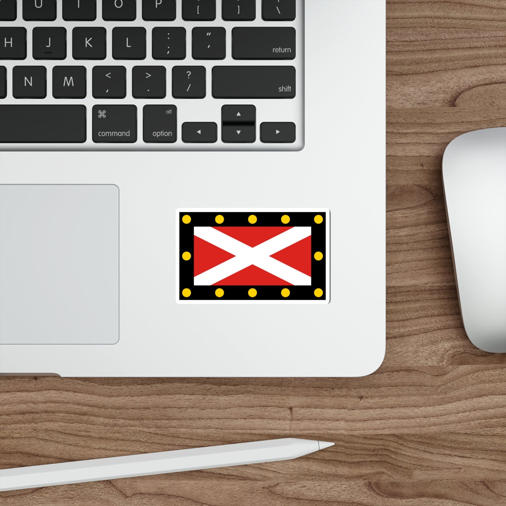 Flag of Hampton Poyle UK STICKER Vinyl Die-Cut Decal-The Sticker Space