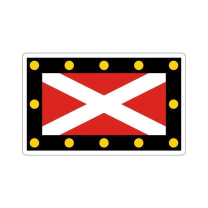 Flag of Hampton Poyle UK STICKER Vinyl Die-Cut Decal - The Sticker Space