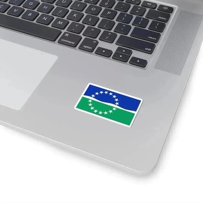 Flag of Hampton Roads, Virginia - STICKER Vinyl Kiss-Cut Decal - The Sticker Space