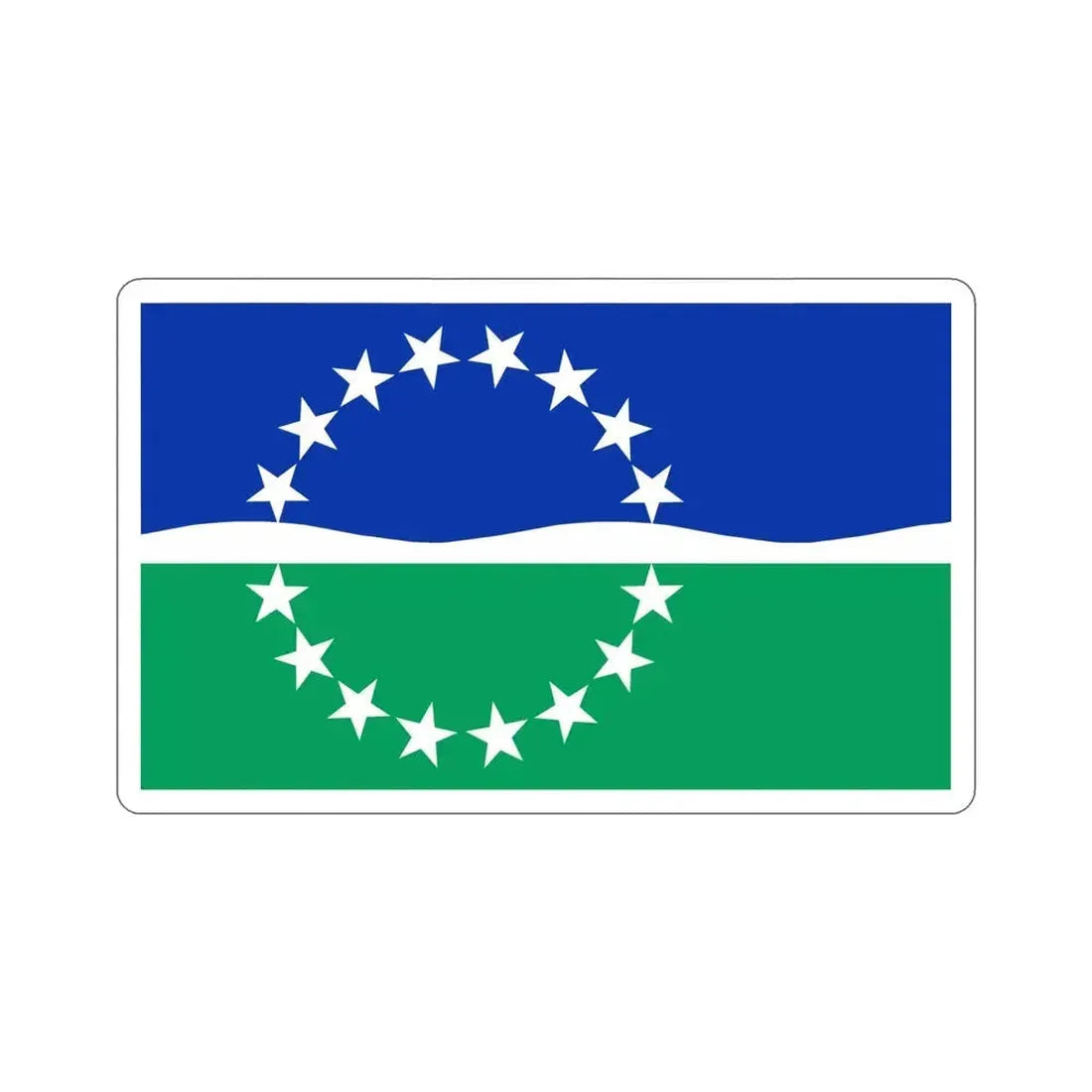 Flag of Hampton Roads Virginia USA STICKER Vinyl Die-Cut Decal 6 Inch - The Sticker Space