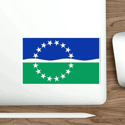 Flag of Hampton Roads Virginia USA STICKER Vinyl Die-Cut Decal - The Sticker Space