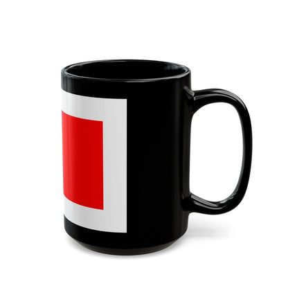 Flag of Hamrun Malta - Black Coffee Mug-The Sticker Space