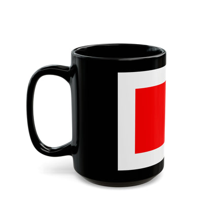 Flag of Hamrun Malta - Black Coffee Mug-The Sticker Space