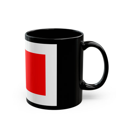 Flag of Hamrun Malta - Black Coffee Mug-The Sticker Space