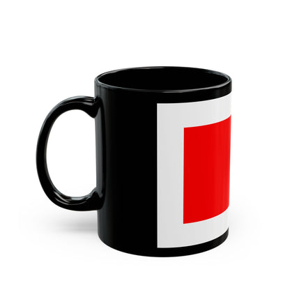 Flag of Hamrun Malta - Black Coffee Mug-The Sticker Space