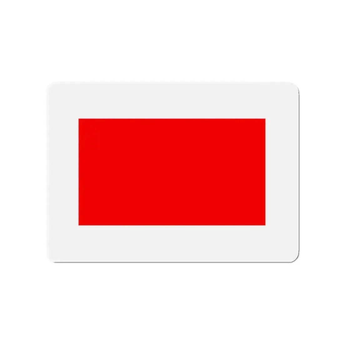 Flag of Hamrun Malta - Refrigerator Magnet 2 Inch - The Sticker Space