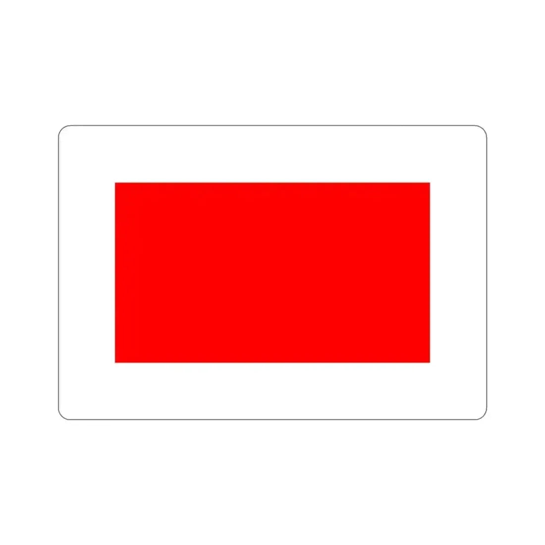 Flag of Hamrun Malta STICKER Vinyl Die-Cut Decal 4 Inch - The Sticker Space