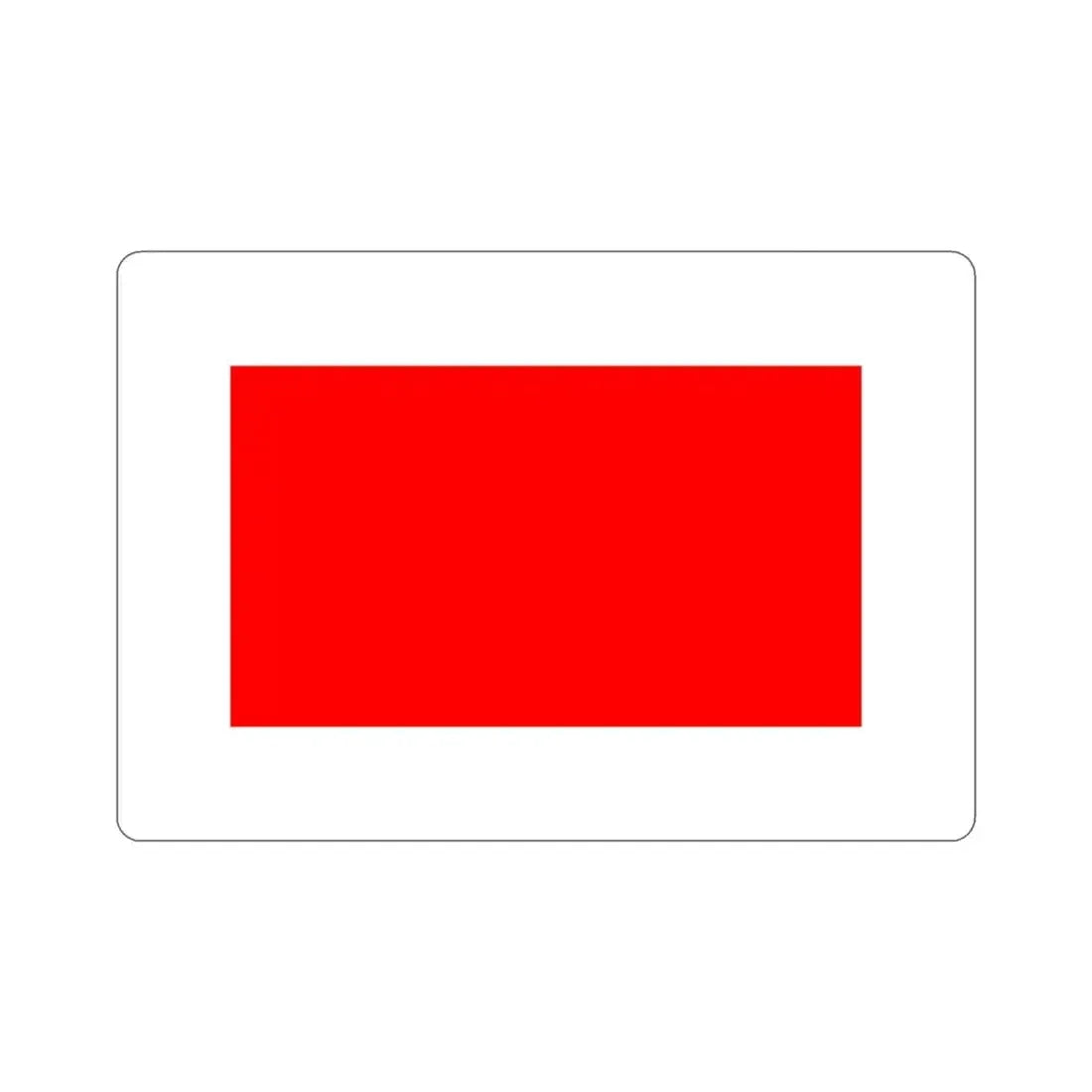 Flag of Hamrun Malta STICKER Vinyl Die-Cut Decal 4 Inch - The Sticker Space