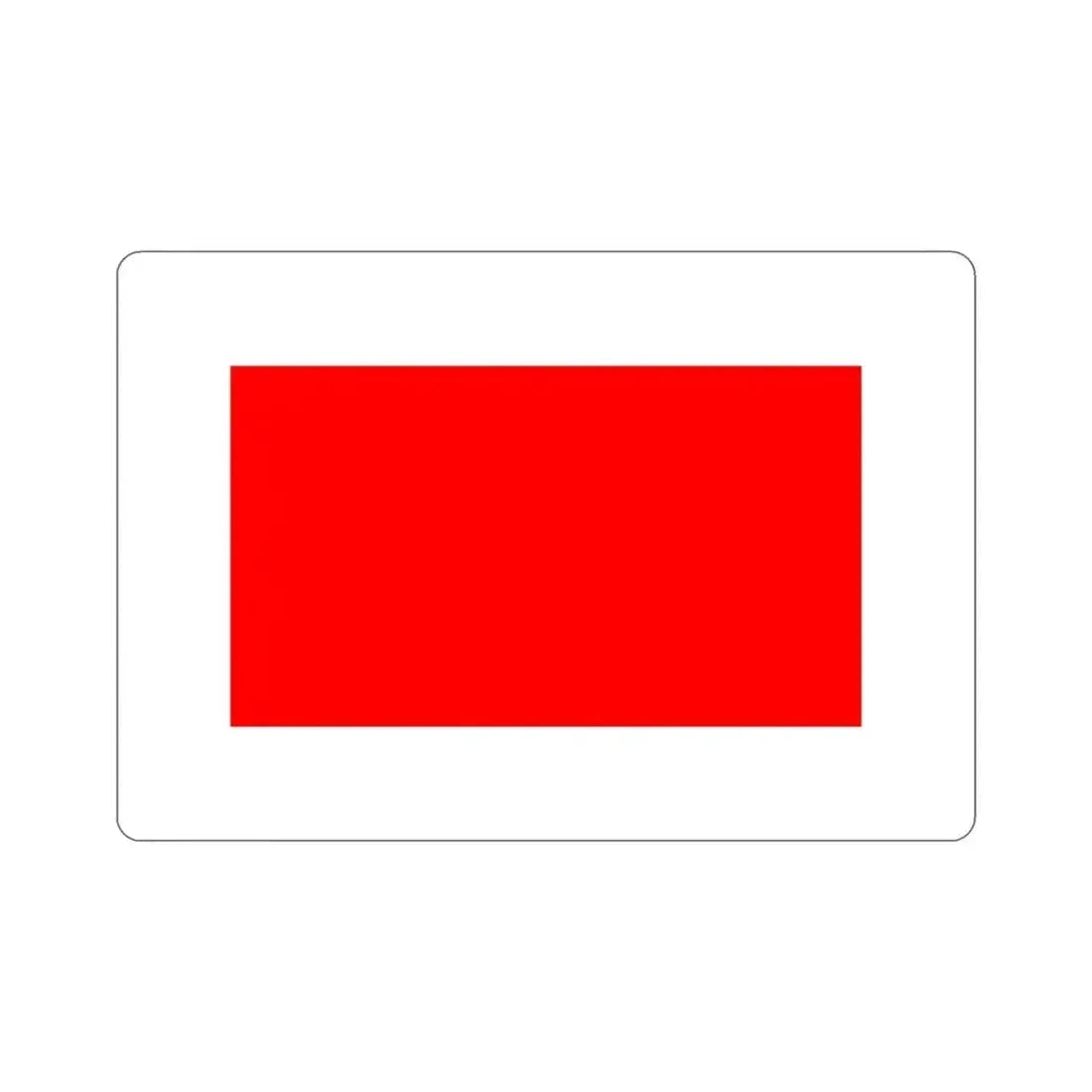 Flag of Hamrun Malta STICKER Vinyl Die-Cut Decal 5 Inch - The Sticker Space