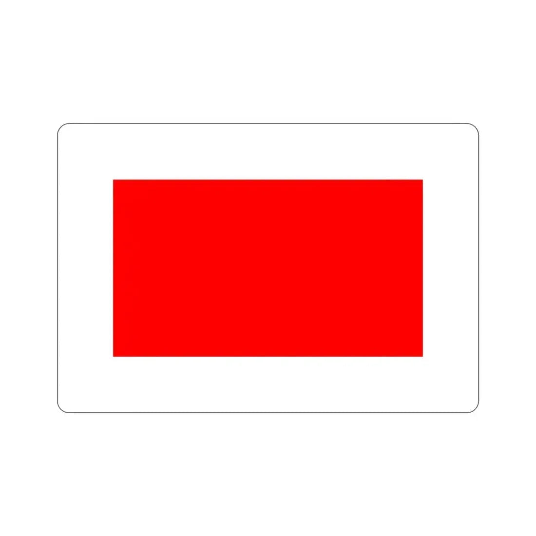 Flag of Hamrun Malta STICKER Vinyl Die-Cut Decal 5 Inch - The Sticker Space