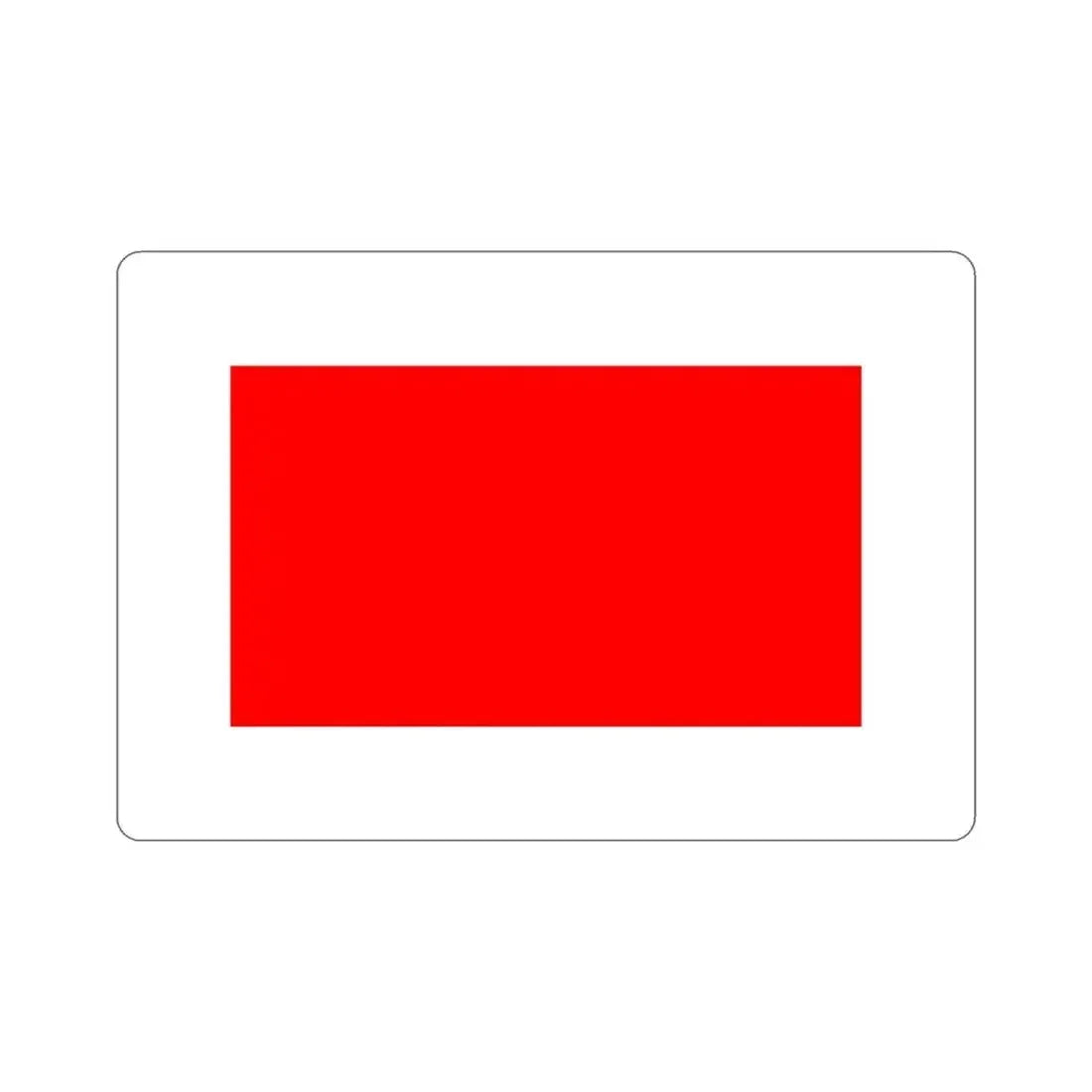 Flag of Hamrun Malta STICKER Vinyl Die-Cut Decal 6 Inch - The Sticker Space