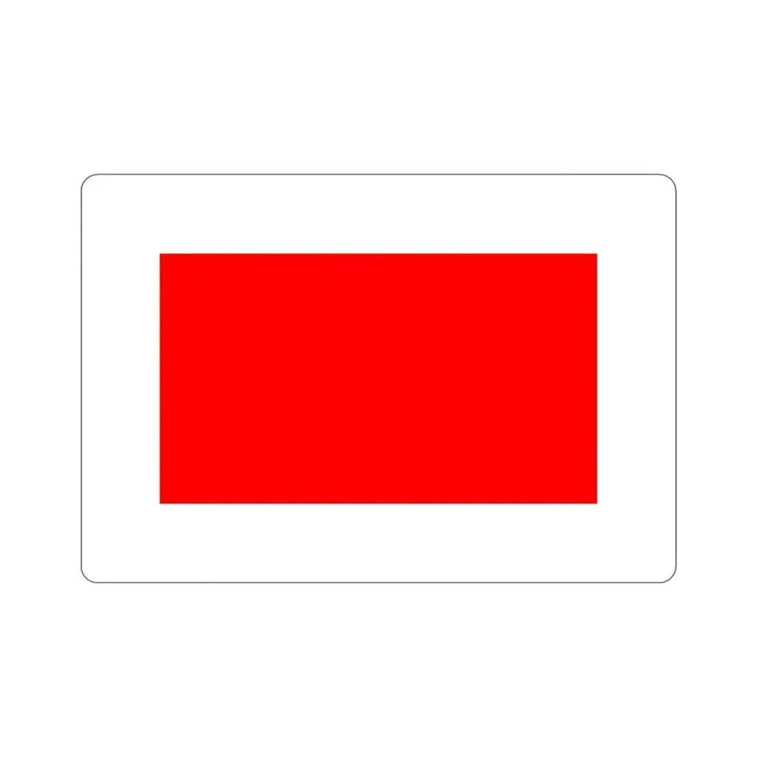 Flag of Hamrun Malta STICKER Vinyl Die-Cut Decal - The Sticker Space