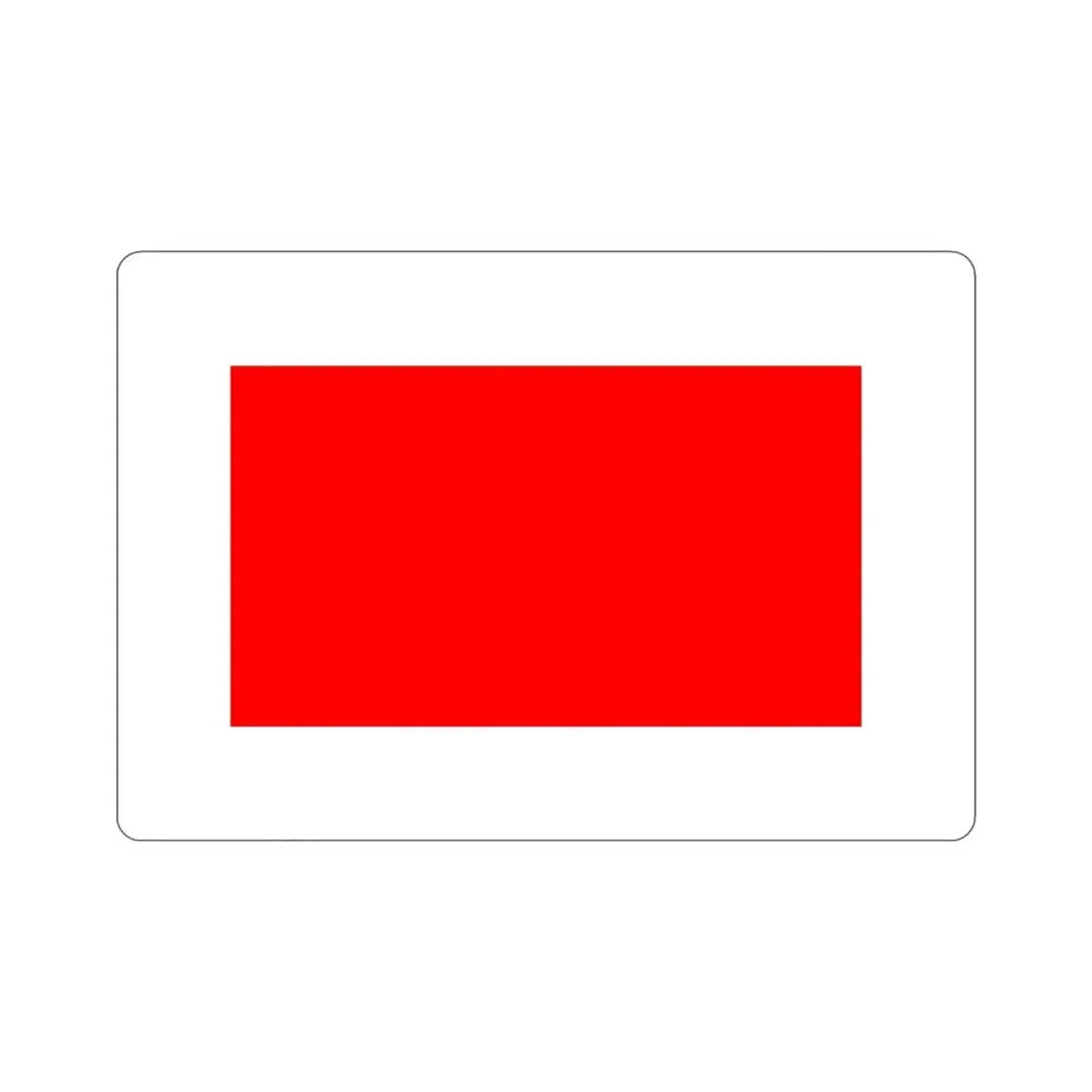 Flag of Hamrun Malta STICKER Vinyl Die-Cut Decal - The Sticker Space