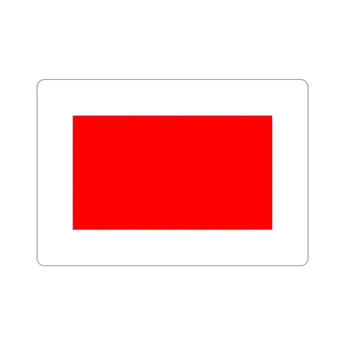 Flag of Hamrun Malta STICKER Vinyl Die-Cut Decal - The Sticker Space