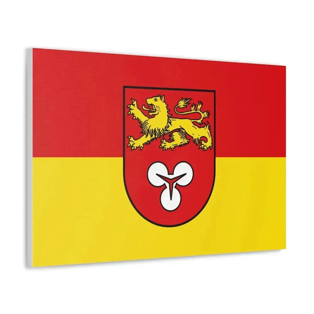 Flag of Hannover Germany - Canvas Wall Art - The Sticker Space