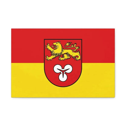 Flag of Hannover Germany - Canvas Wall Art - The Sticker Space
