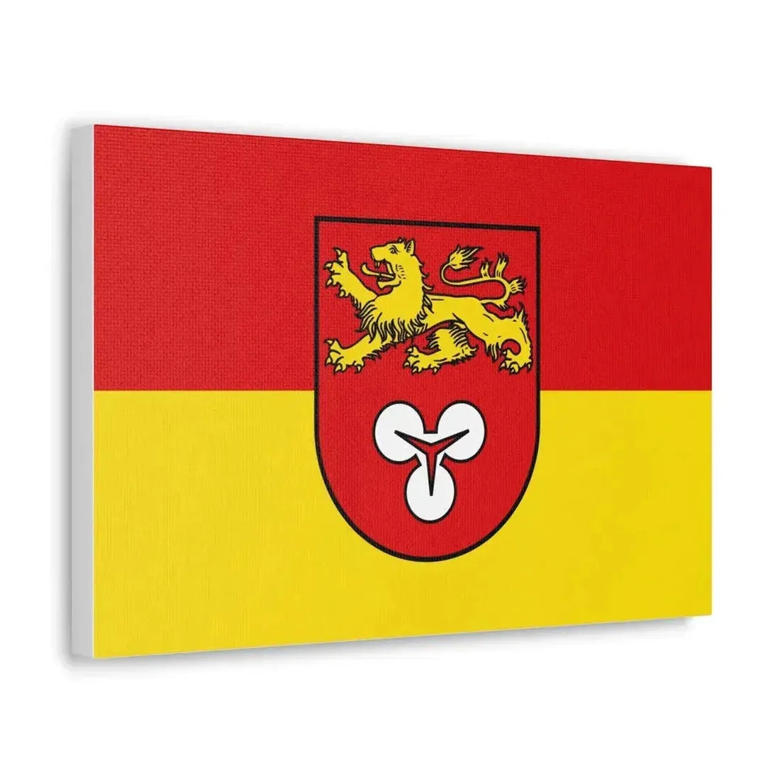 Flag of Hannover Germany - Canvas Wall Art - The Sticker Space