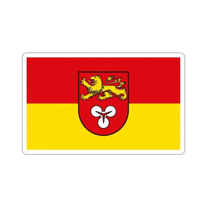 Flag of Hannover Germany STICKER Vinyl Die-Cut Decal 2 Inch - The Sticker Space