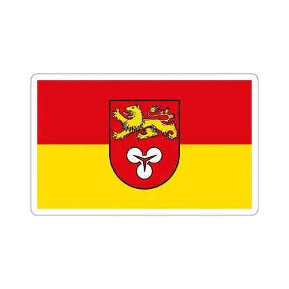 Flag of Hannover Germany STICKER Vinyl Die-Cut Decal 6 Inch - The Sticker Space