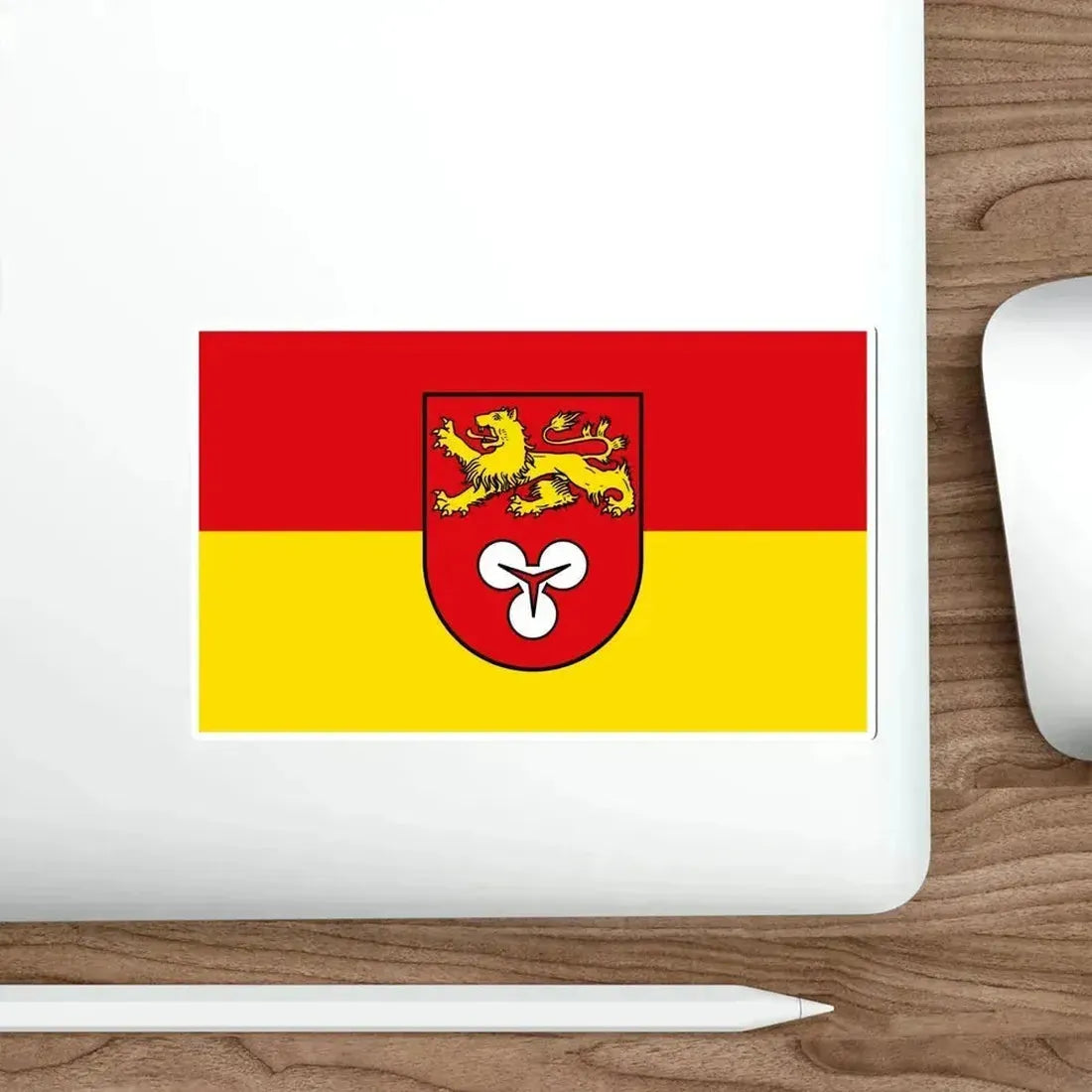 Flag of Hannover Germany STICKER Vinyl Die-Cut Decal - The Sticker Space