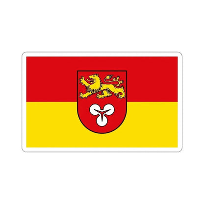 Flag of Hannover Germany STICKER Vinyl Die-Cut Decal - The Sticker Space