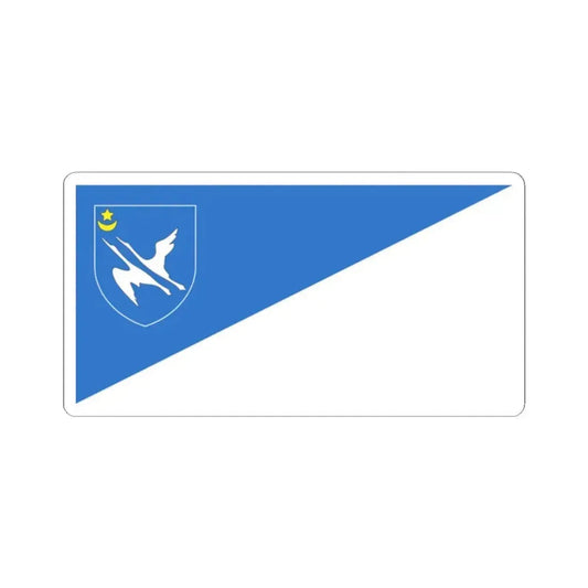 Flag of Hantsavichy District (Belarus) STICKER Vinyl Kiss-Cut Decal 2 Inch White - The Sticker Space