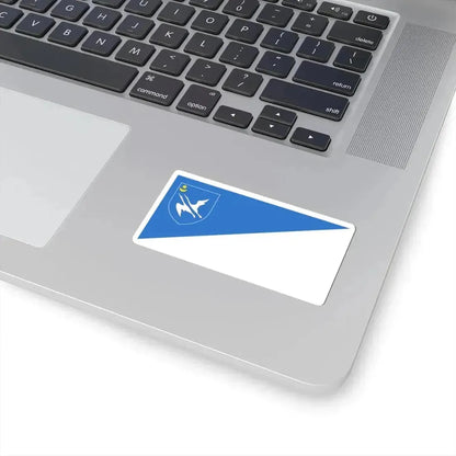 Flag of Hantsavichy District (Belarus) STICKER Vinyl Kiss-Cut Decal - The Sticker Space