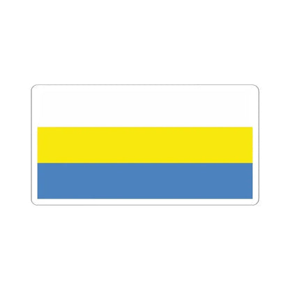 Flag of Haradzieja (Belarus) STICKER Vinyl Kiss-Cut Decal 4 Inch White - The Sticker Space
