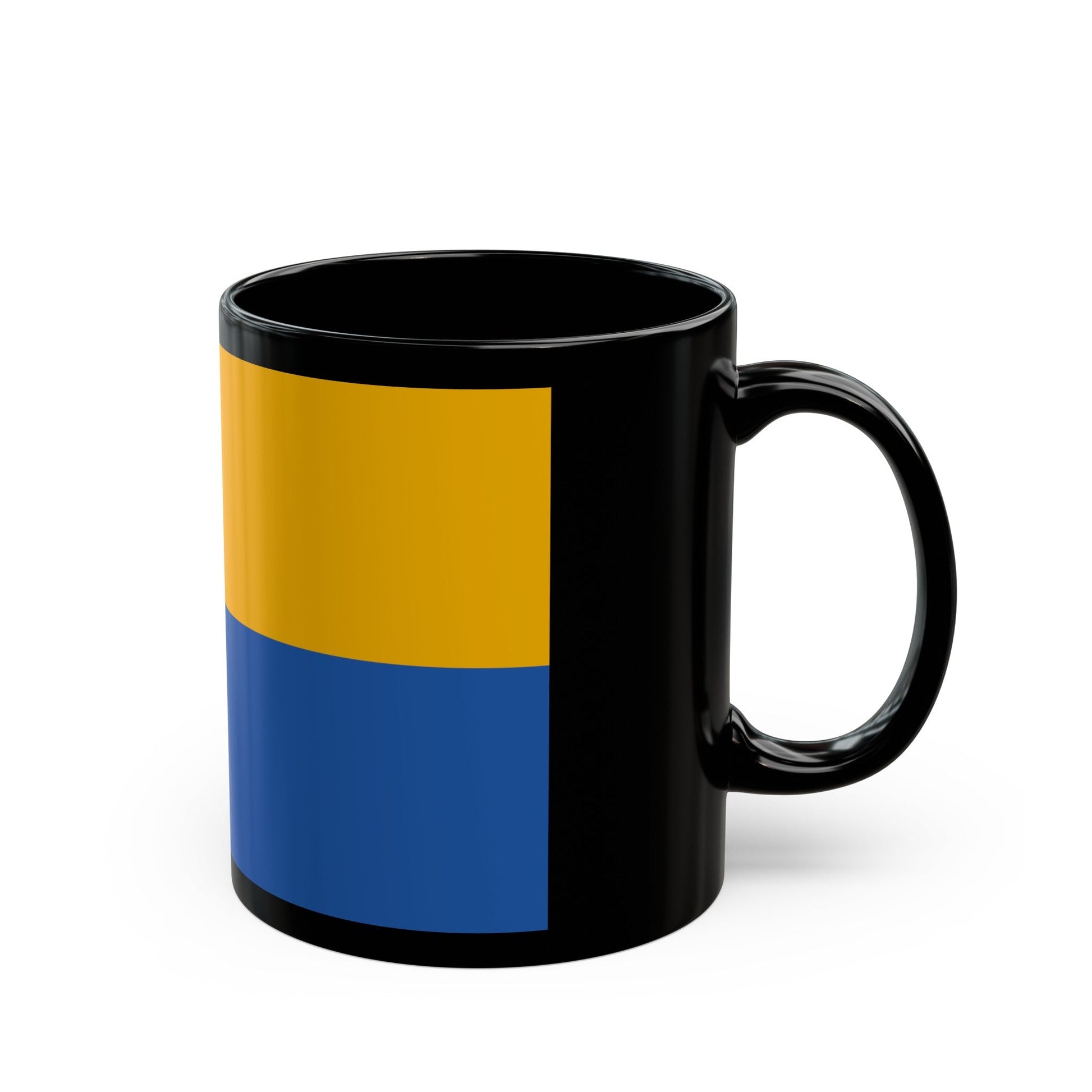 Flag of Harburg Germany - Black Coffee Mug-The Sticker Space