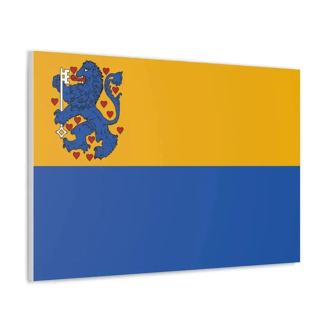 Flag of Harburg Germany - Canvas Wall Art - The Sticker Space