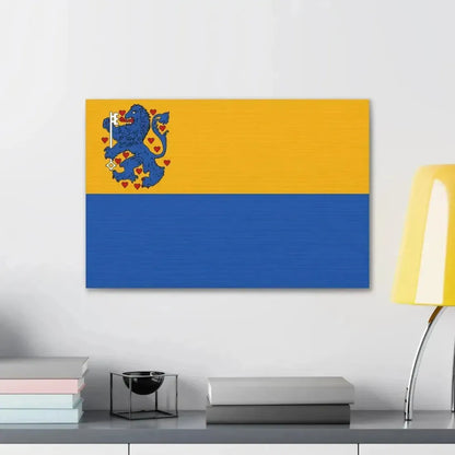 Flag of Harburg Germany - Canvas Wall Art - The Sticker Space