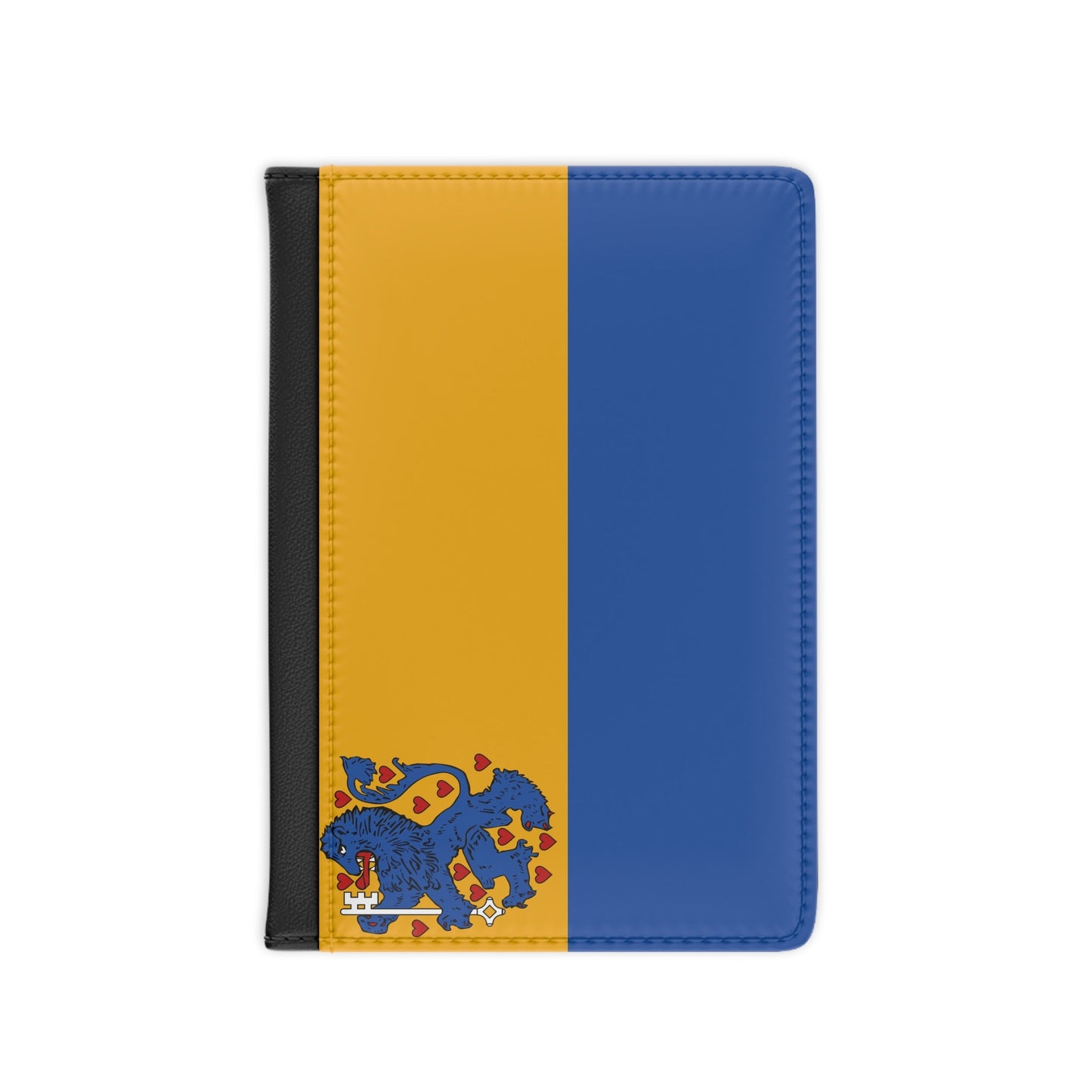 Flag of Harburg Germany - Passport Holder-3.9" x 5.8"-The Sticker Space