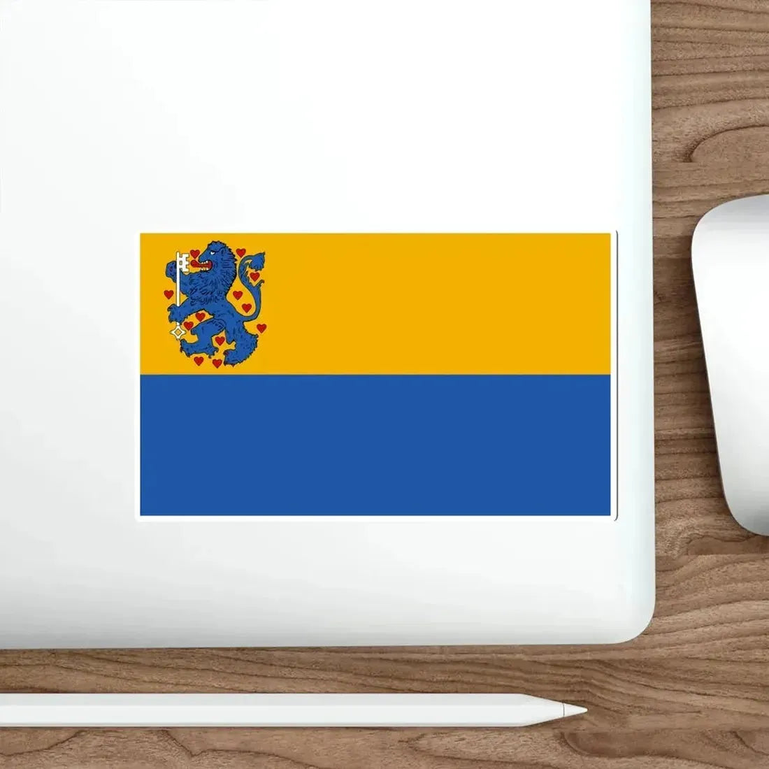 Flag of Harburg Germany STICKER Vinyl Die-Cut Decal - The Sticker Space