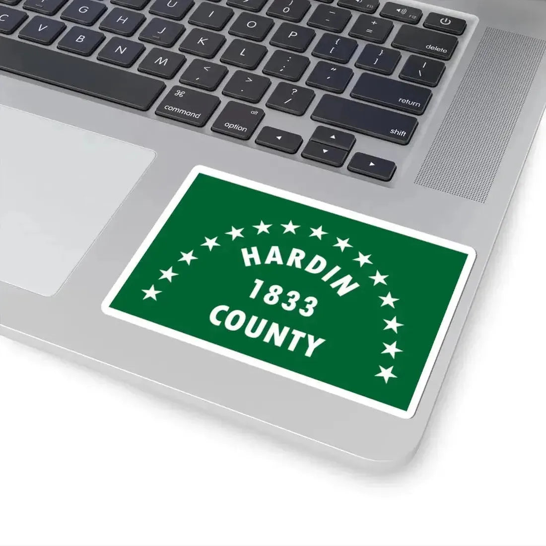 Flag of Hardin County Ohio (United States) STICKER Vinyl Kiss-Cut Decal - The Sticker Space
