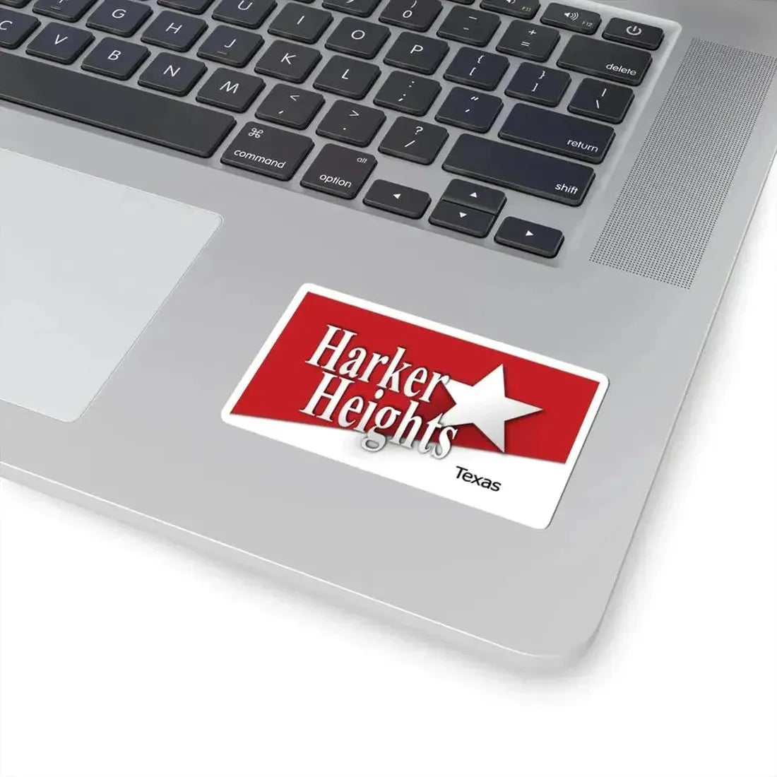 Flag of Harker Heights Texas (United States) STICKER Vinyl Kiss-Cut Decal - The Sticker Space