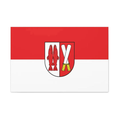 Flag of Harz Germany - Canvas Wall Art 30" x 20" 1.25" - The Sticker Space