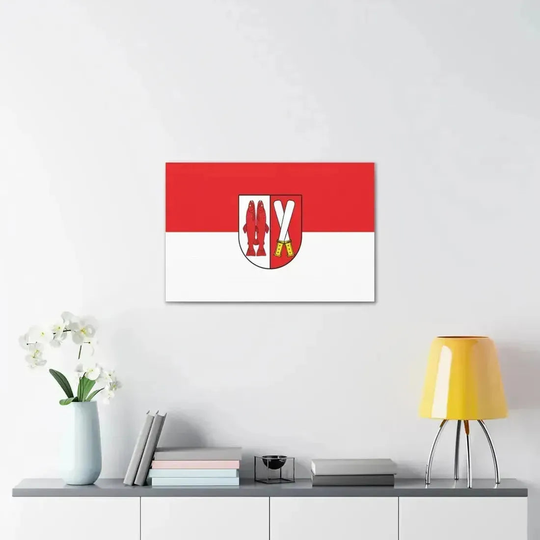 Flag of Harz Germany - Canvas Wall Art - The Sticker Space