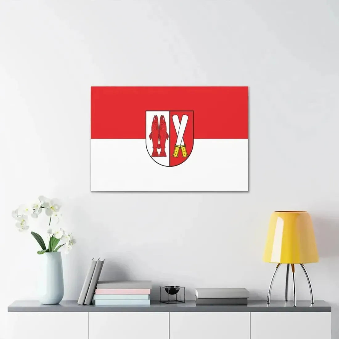 Flag of Harz Germany - Canvas Wall Art - The Sticker Space