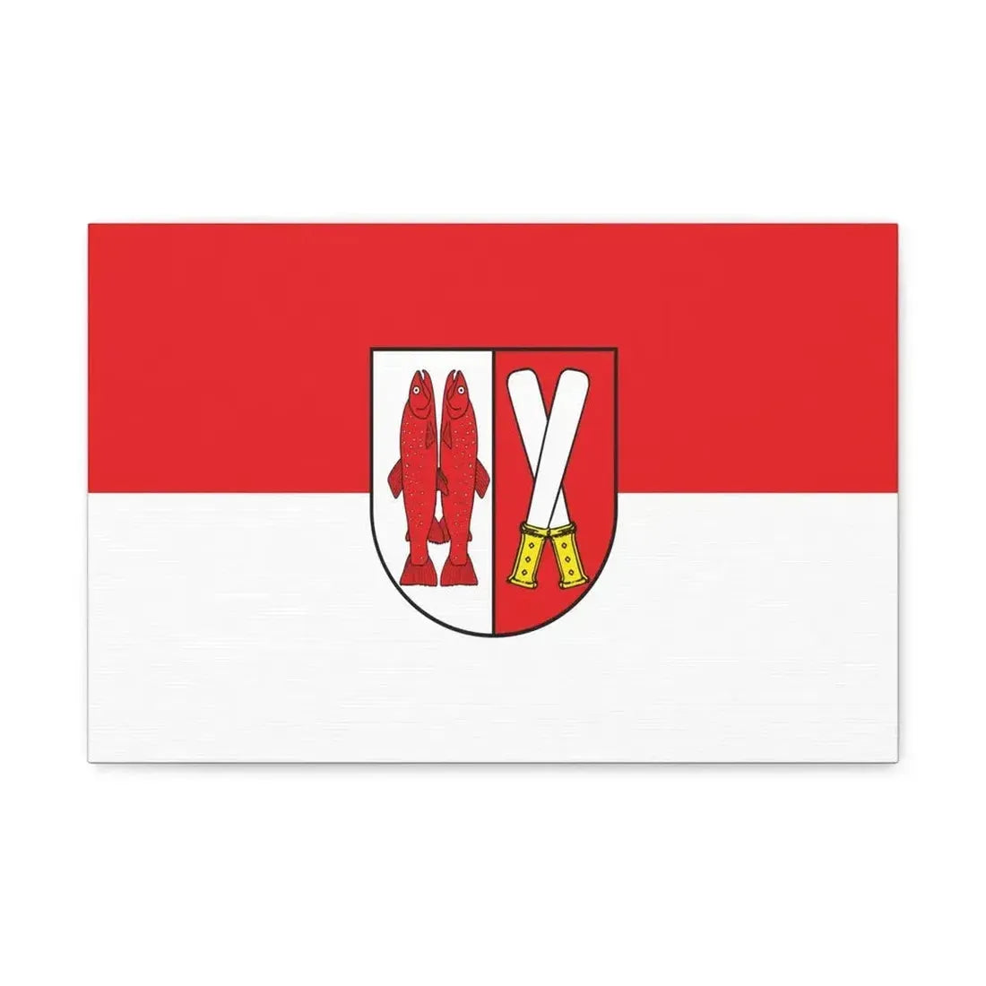 Flag of Harz Germany - Canvas Wall Art - The Sticker Space